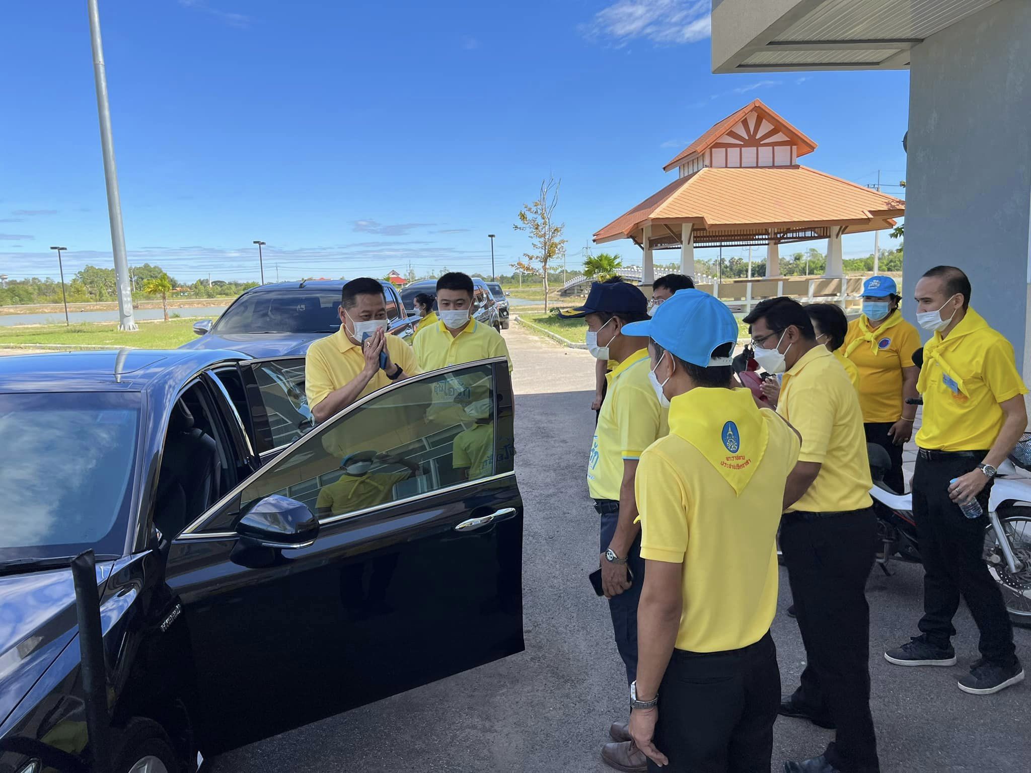 ผู้ว่าราชการจังหวัดร้อยเอ็ด เดินทางลงพื้นที่อ่างเก็บน้ำธวัชชัย